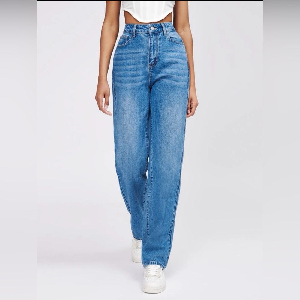 Tall High Waist Straight Jean